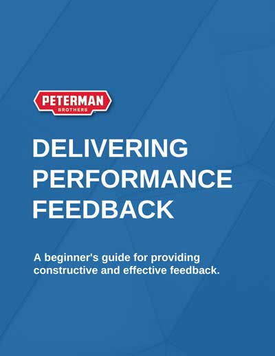 Delivering Performance Feedback